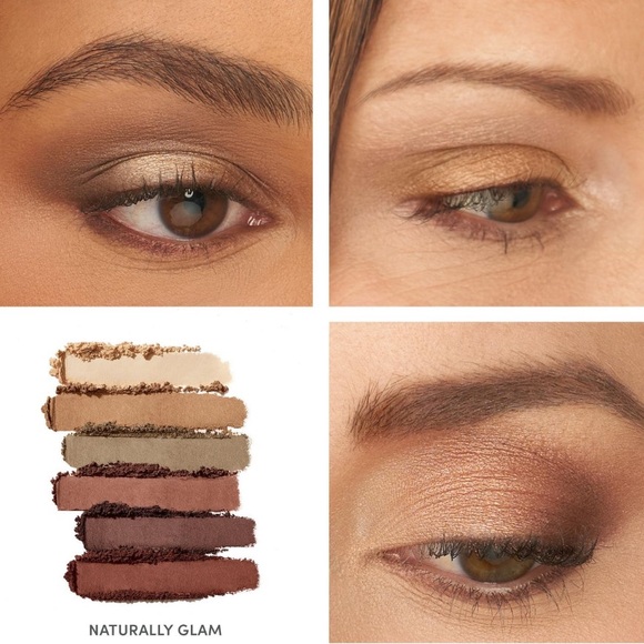 LAST 1! Jane Iredale Naturally Glam PurePressed Eyeshadow Palette NEW - Picture 3 of 9